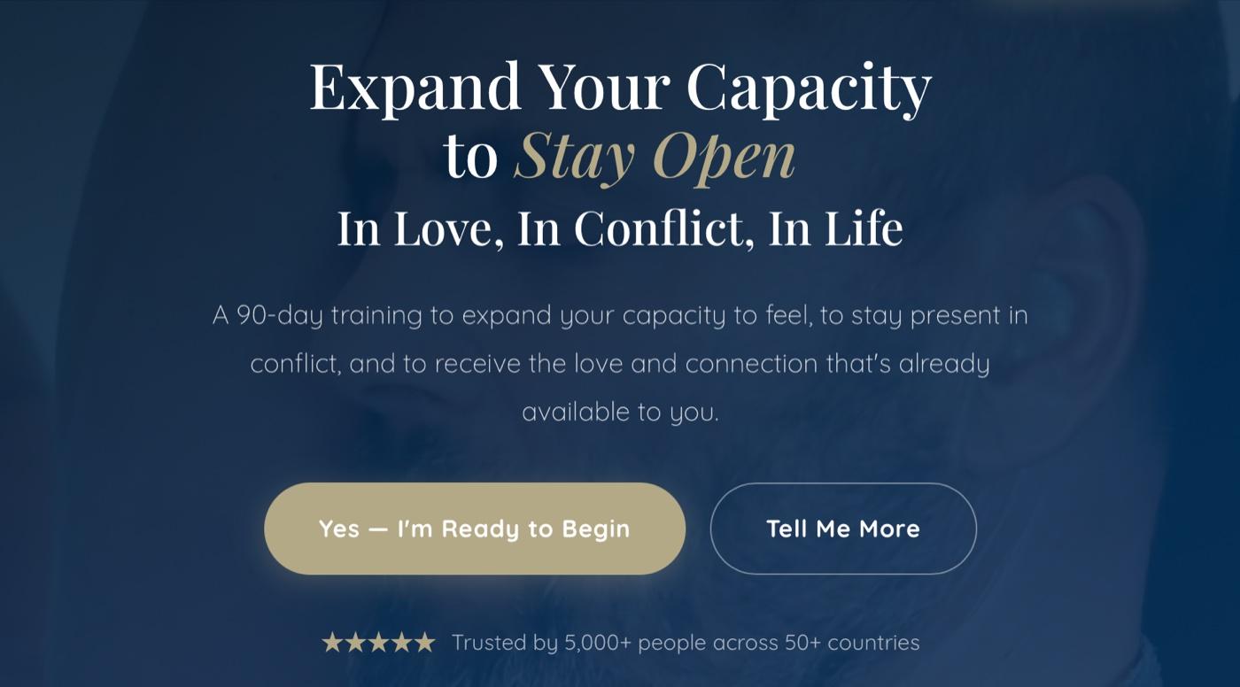 The Heart iQ Mastery: expand your capacity to stay open