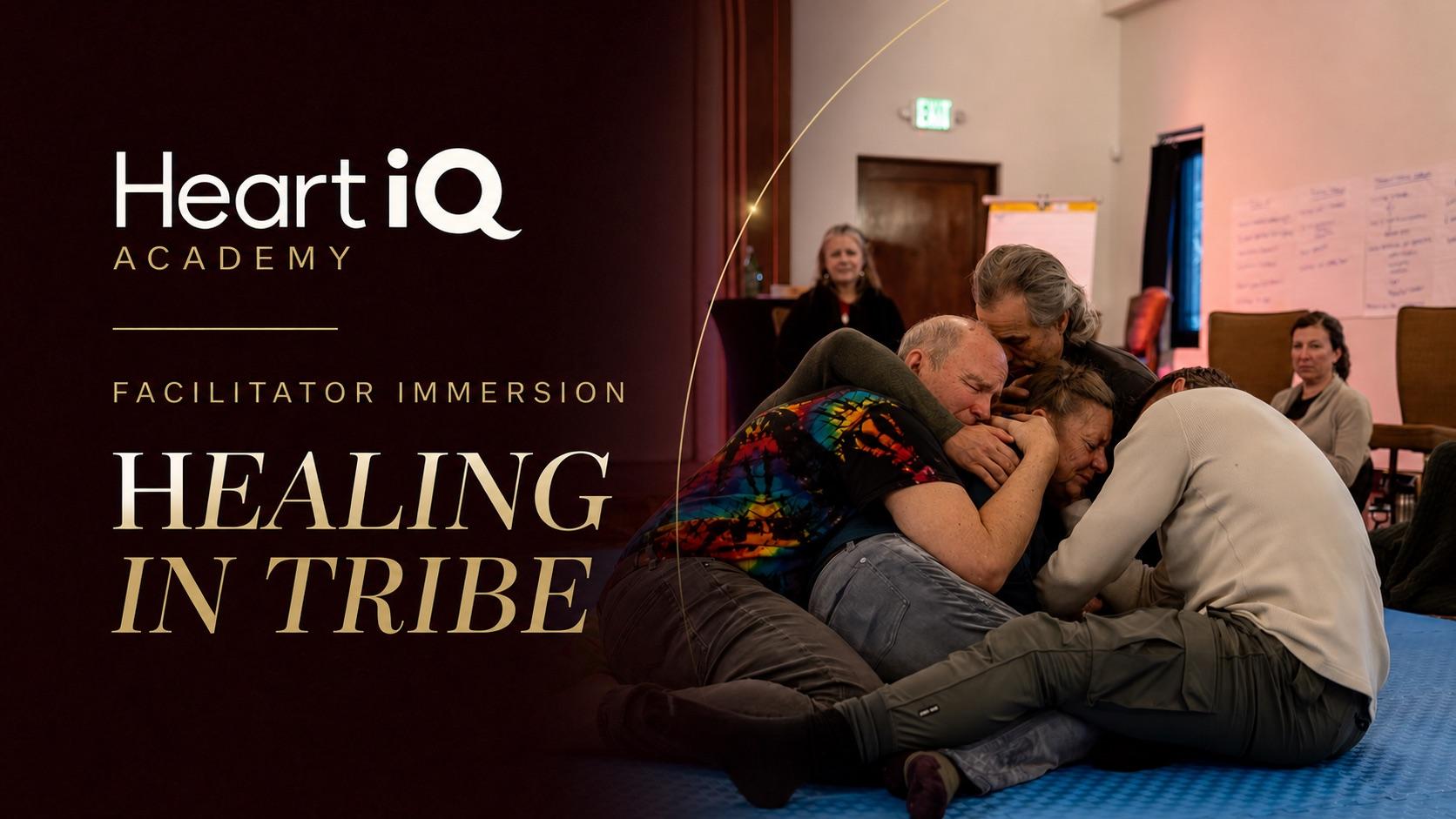 Healing in Tribe participants in circle
