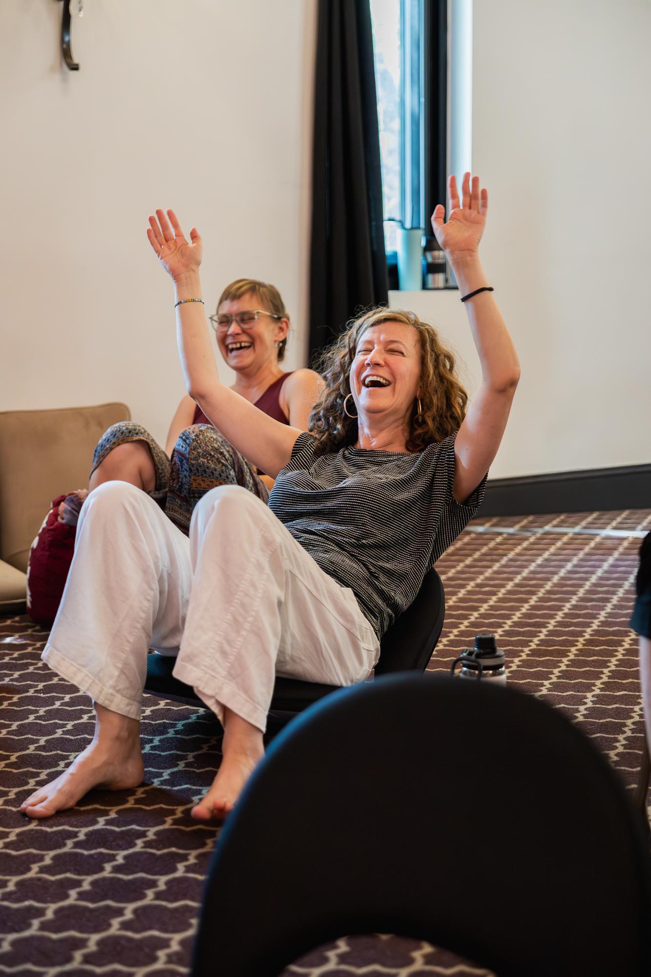 Heart iQ community members connecting and supporting each other