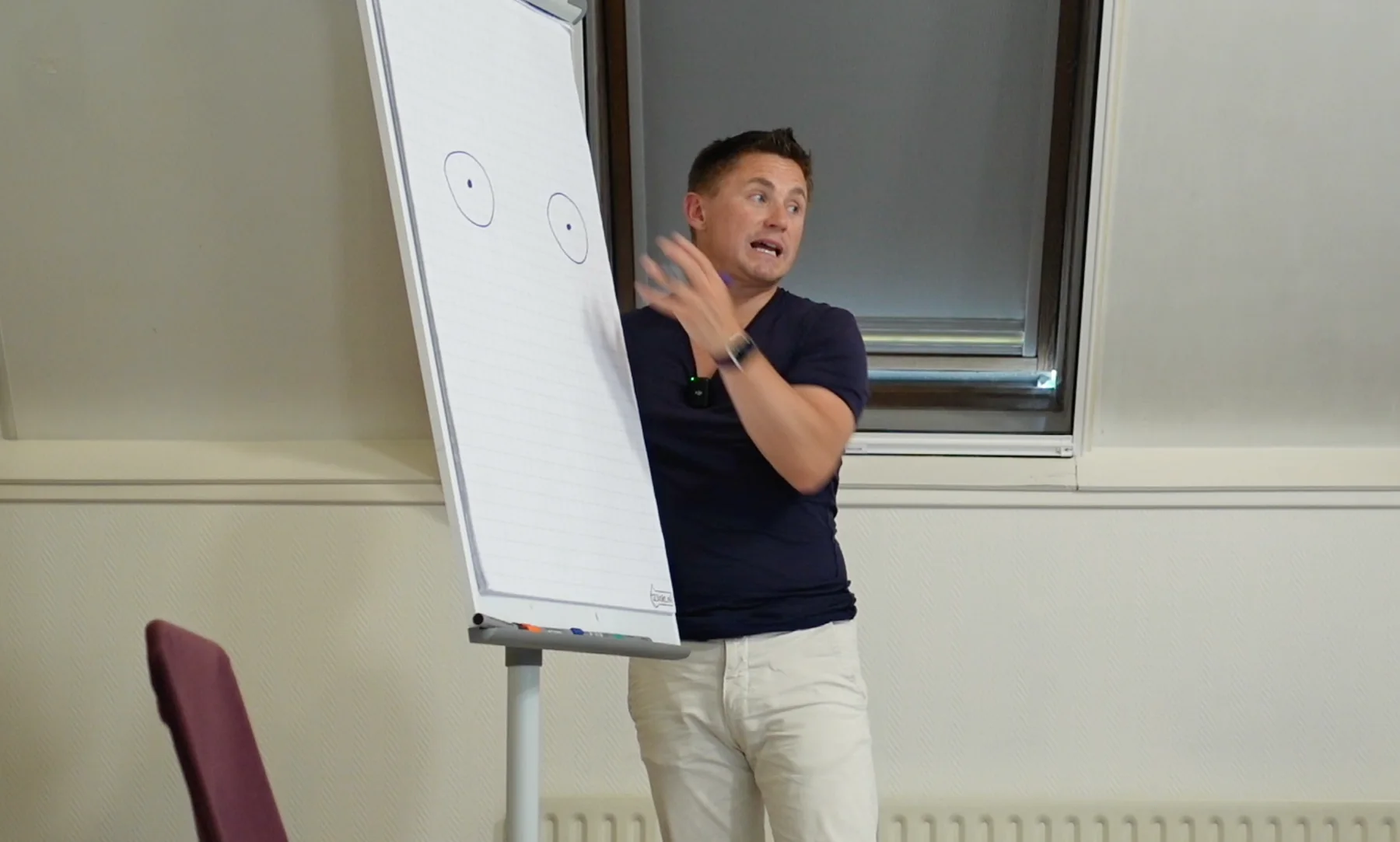 Christian Pankhurst teaching during the filmed 2023 LRY training